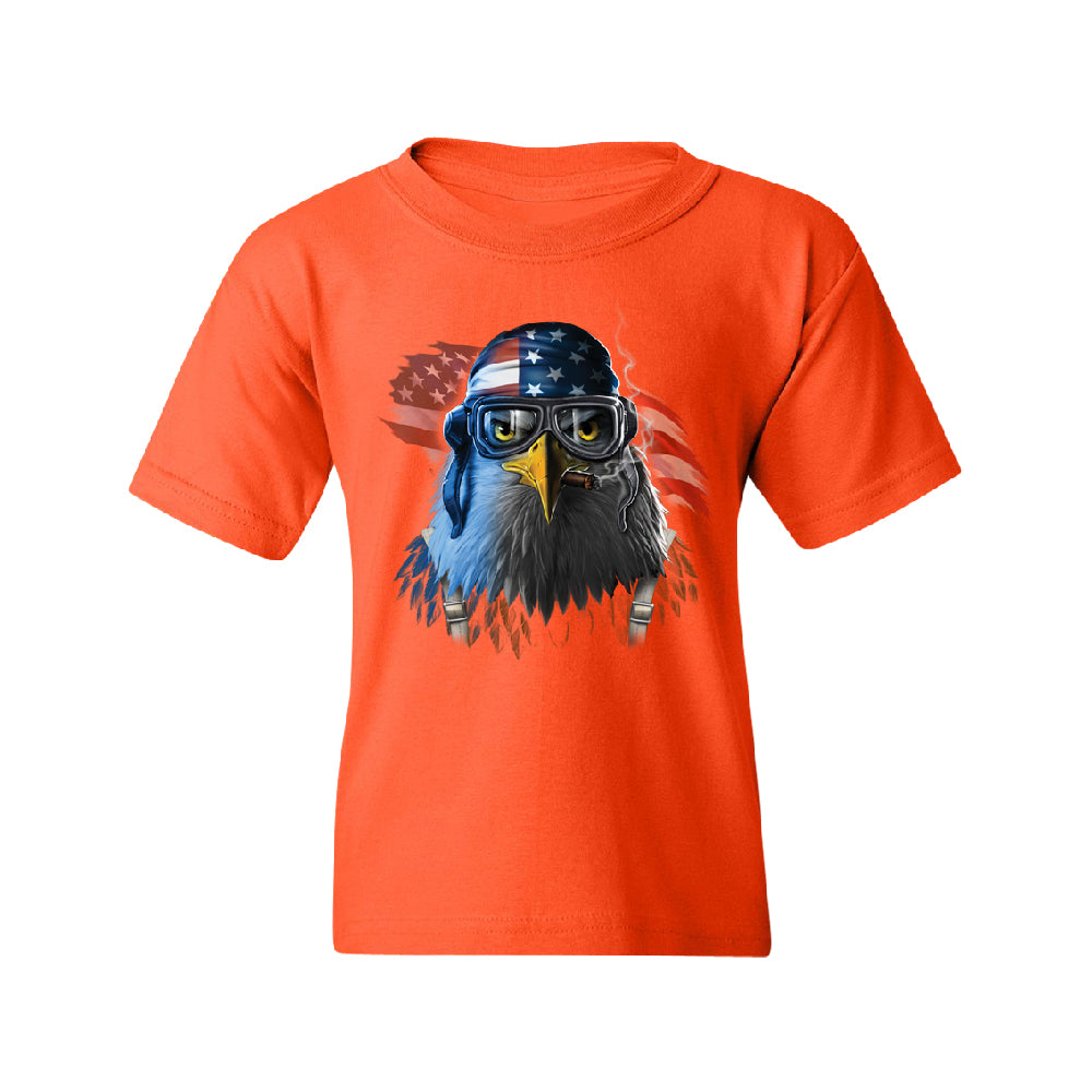 Freeodom Fighther American Eagle Youth T-Shirt 