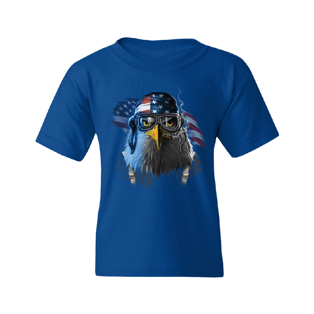 Freeodom Fighther American Eagle Youth T-Shirt 