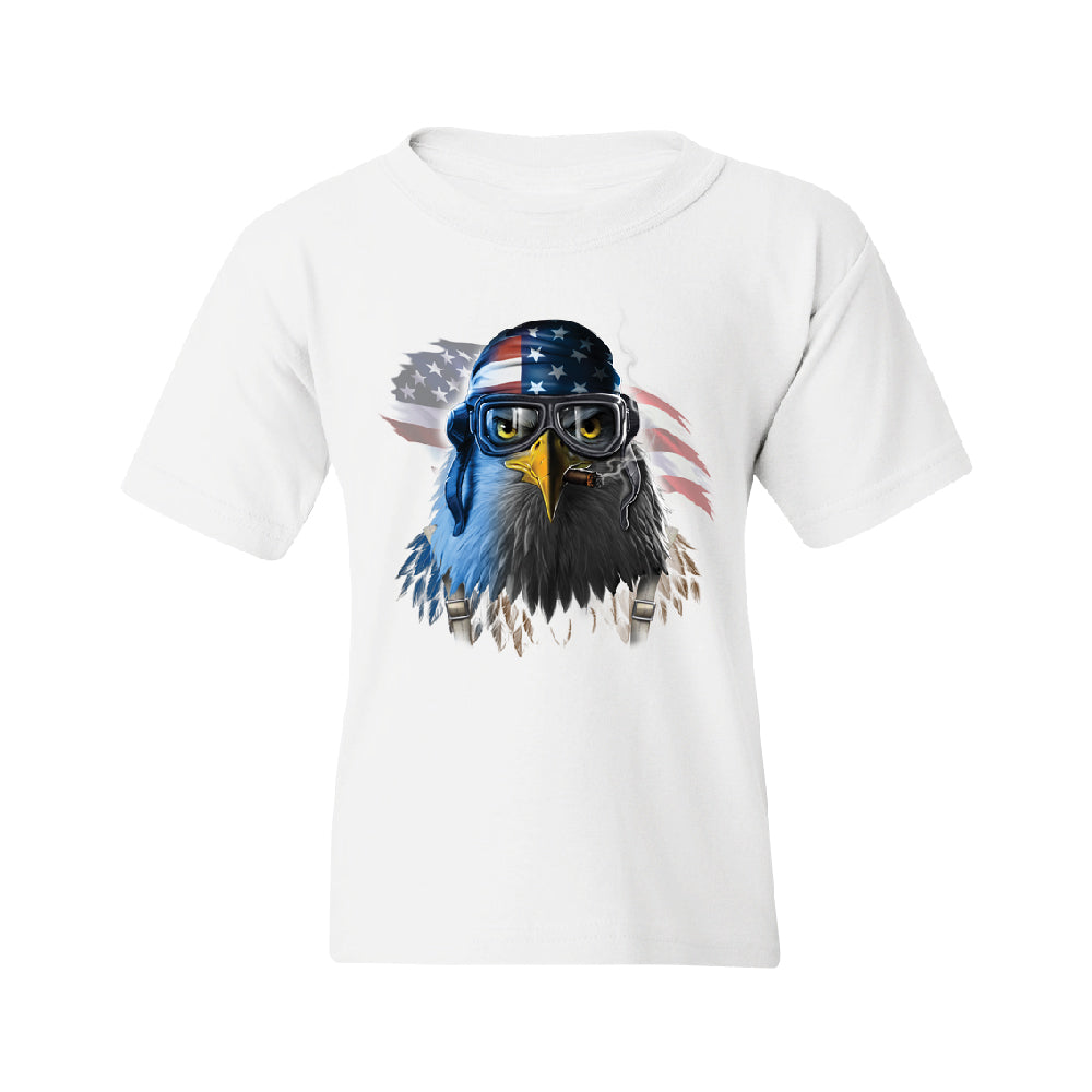 Freeodom Fighther American Eagle Youth T-Shirt 