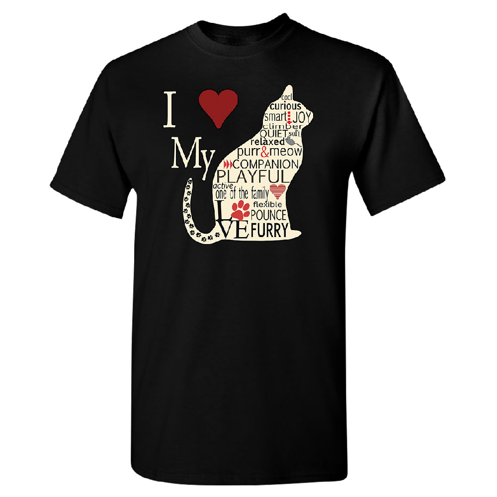 I Love My Cat Men's T-Shirt 