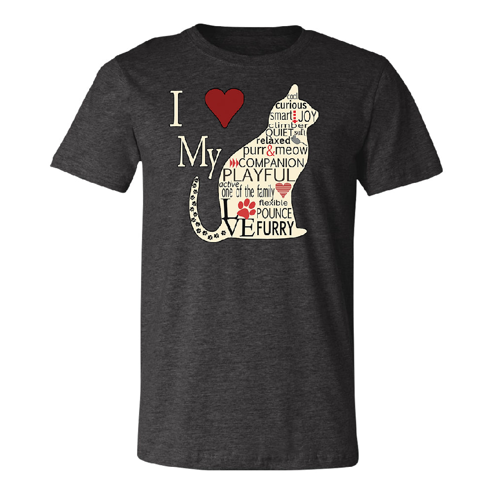 I Love My Cat Men's T-Shirt 