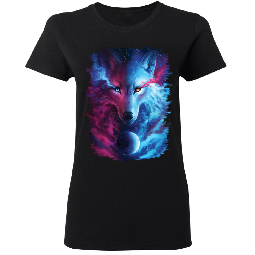 Light and Dark Wolf Women's T-Shirt 