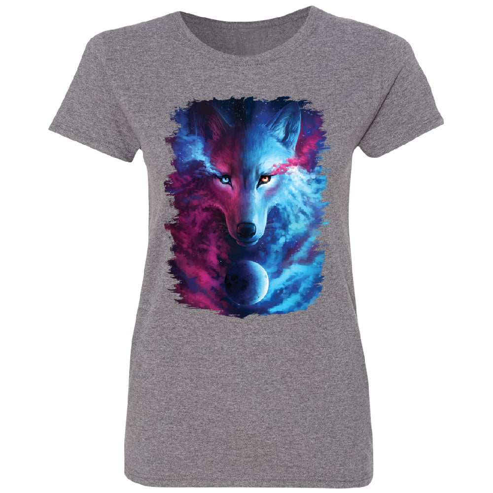 Light and Dark Wolf Women's T-Shirt 