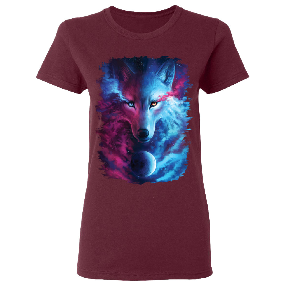 Light and Dark Wolf Women's T-Shirt 