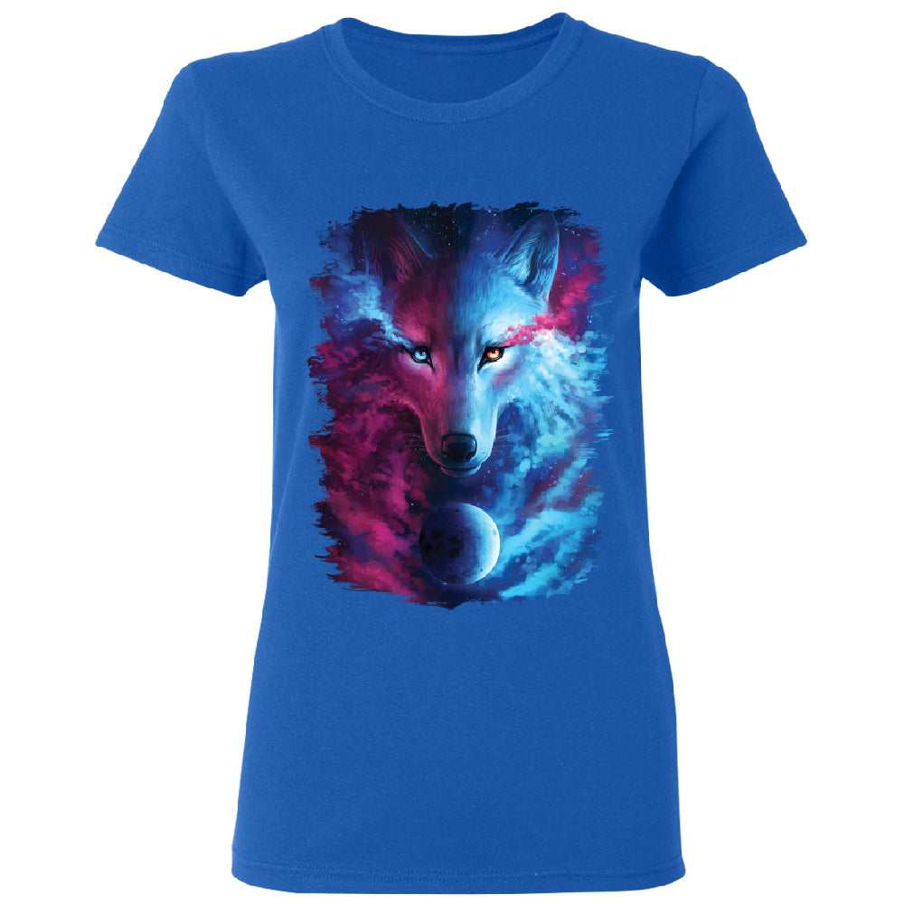 Light and Dark Wolf Women's T-Shirt 