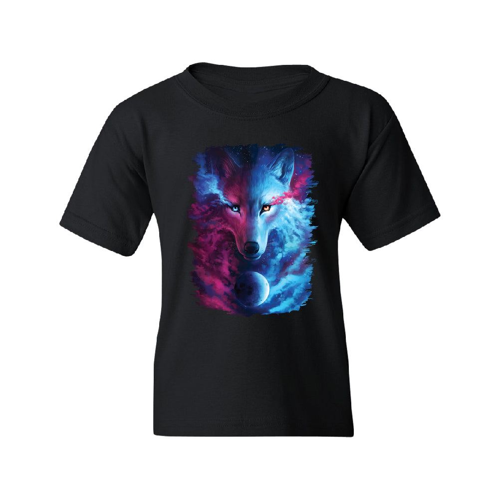 Light and Dark Wolf Youth T-Shirt 