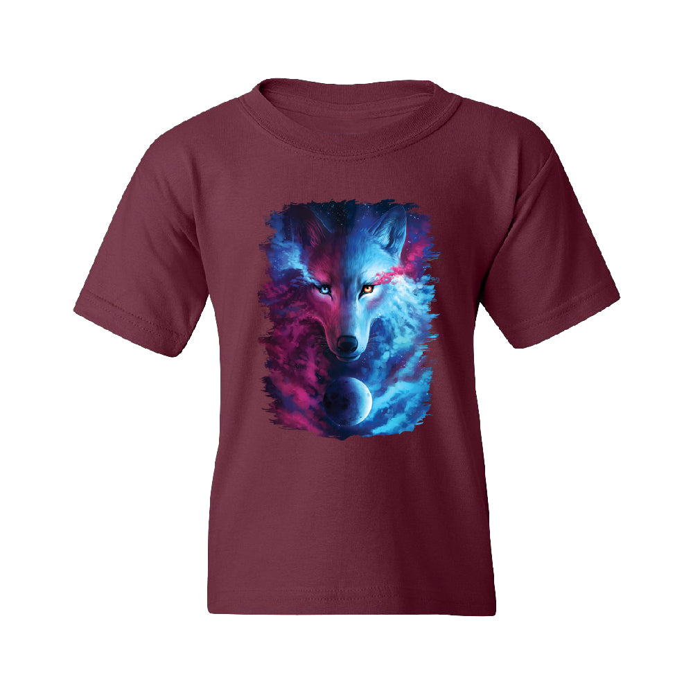 Light and Dark Wolf Youth T-Shirt 