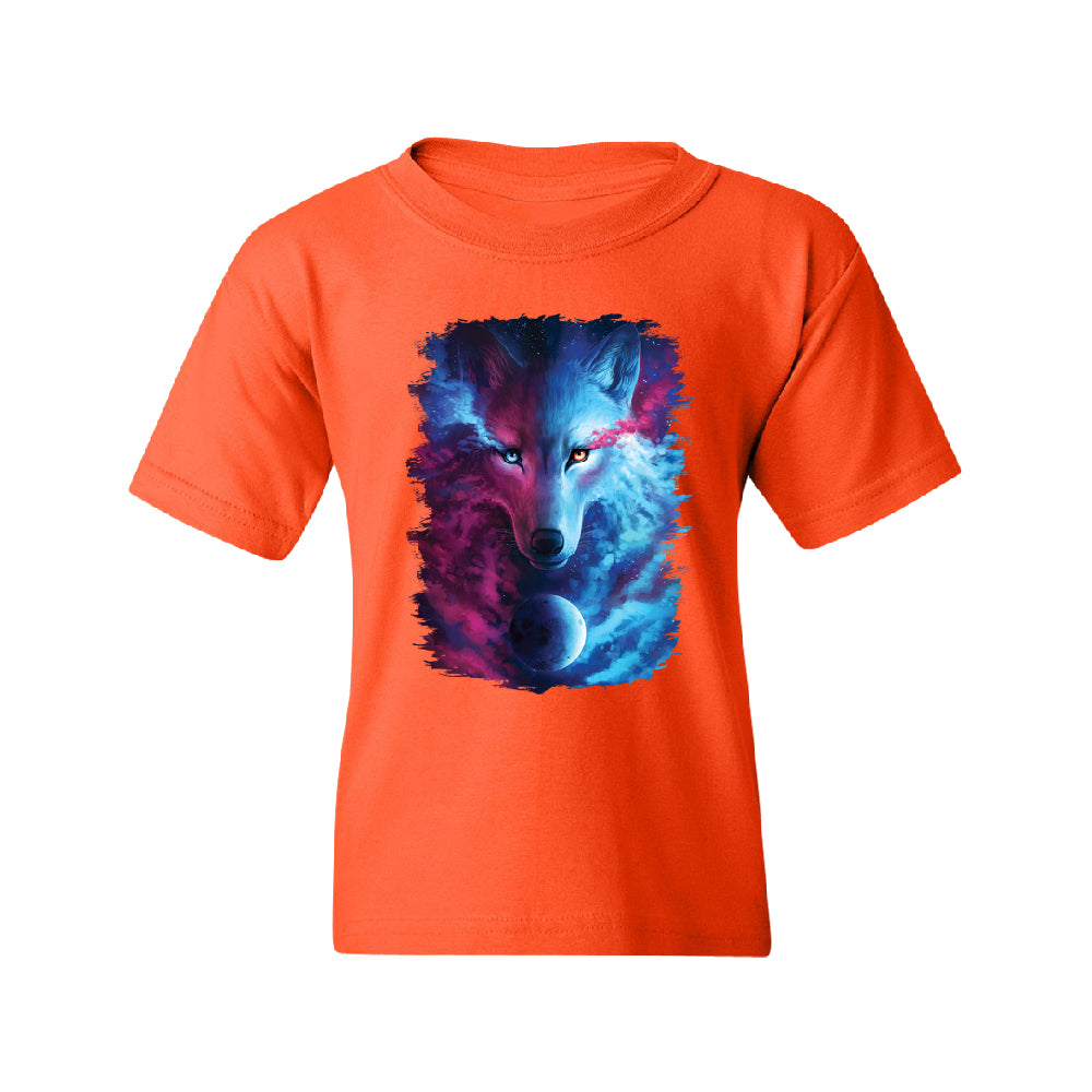 Light and Dark Wolf Youth T-Shirt 