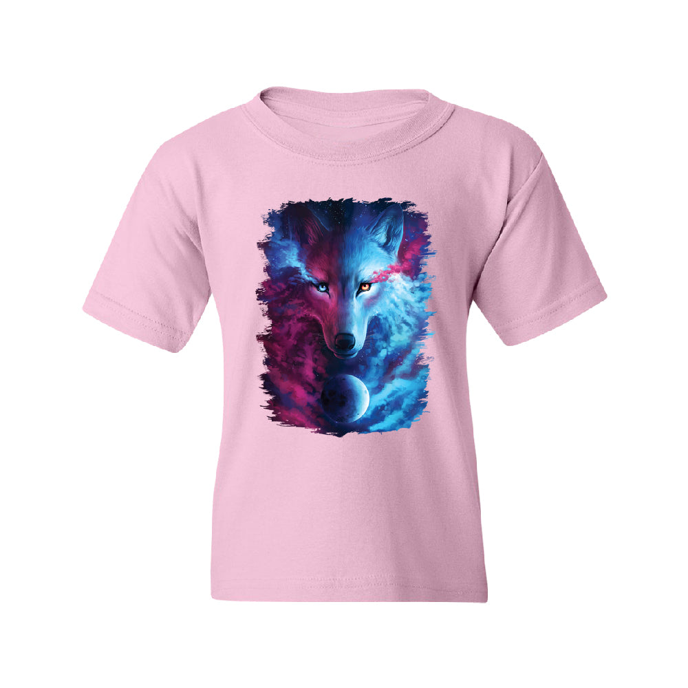 Light and Dark Wolf Youth T-Shirt 