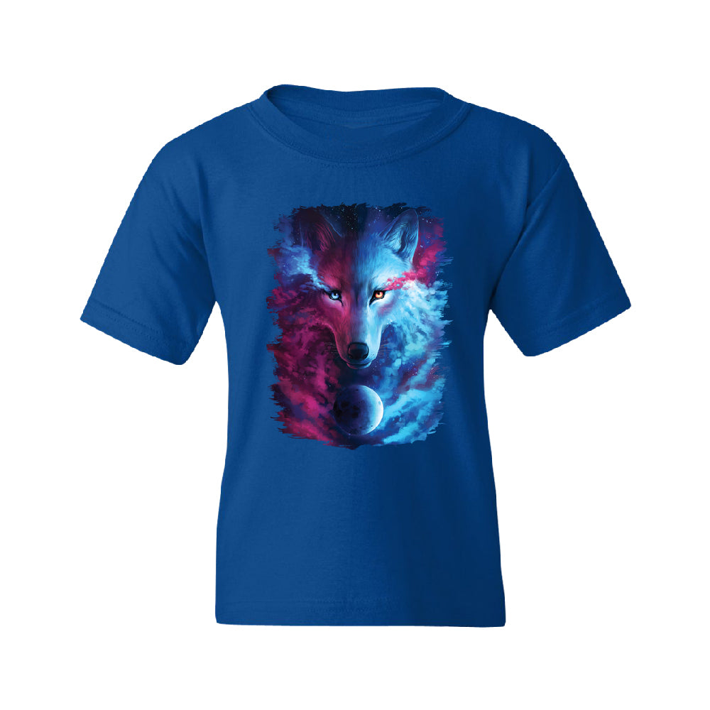 Light and Dark Wolf Youth T-Shirt 