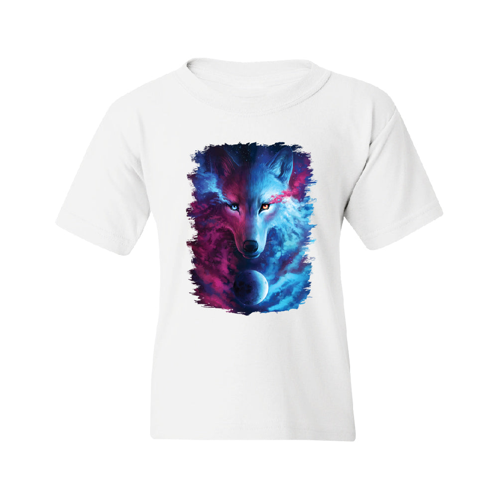Light and Dark Wolf Youth T-Shirt 