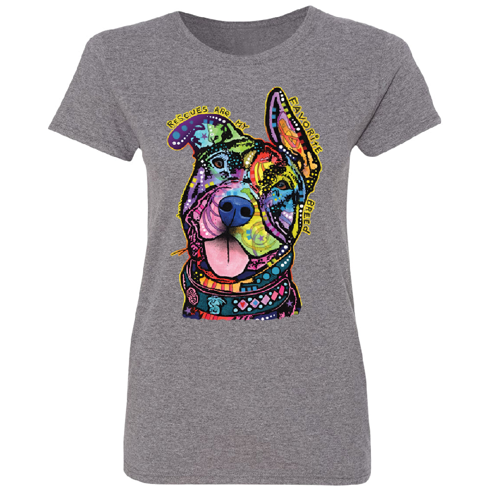 Official Dean Russo Rescues Dog Women's T-Shirt 