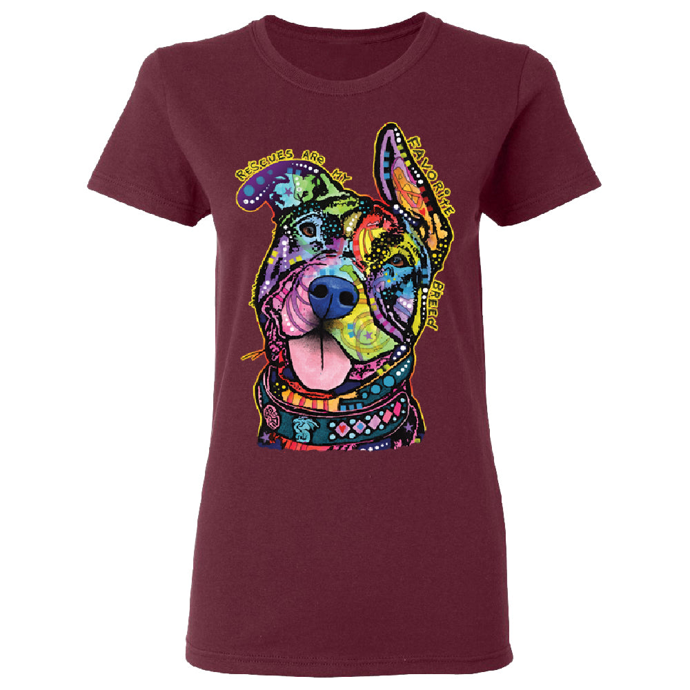 Official Dean Russo Rescues Dog Women's T-Shirt 