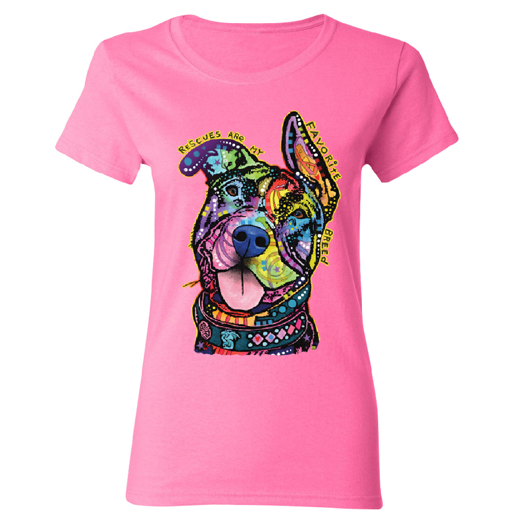 Official Dean Russo Rescues Dog Women's T-Shirt 