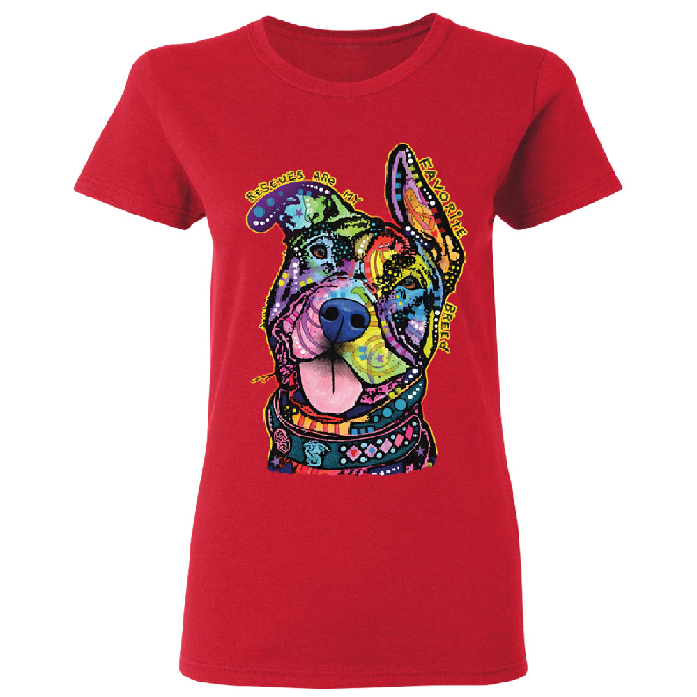 Official Dean Russo Rescues Dog Women's T-Shirt 