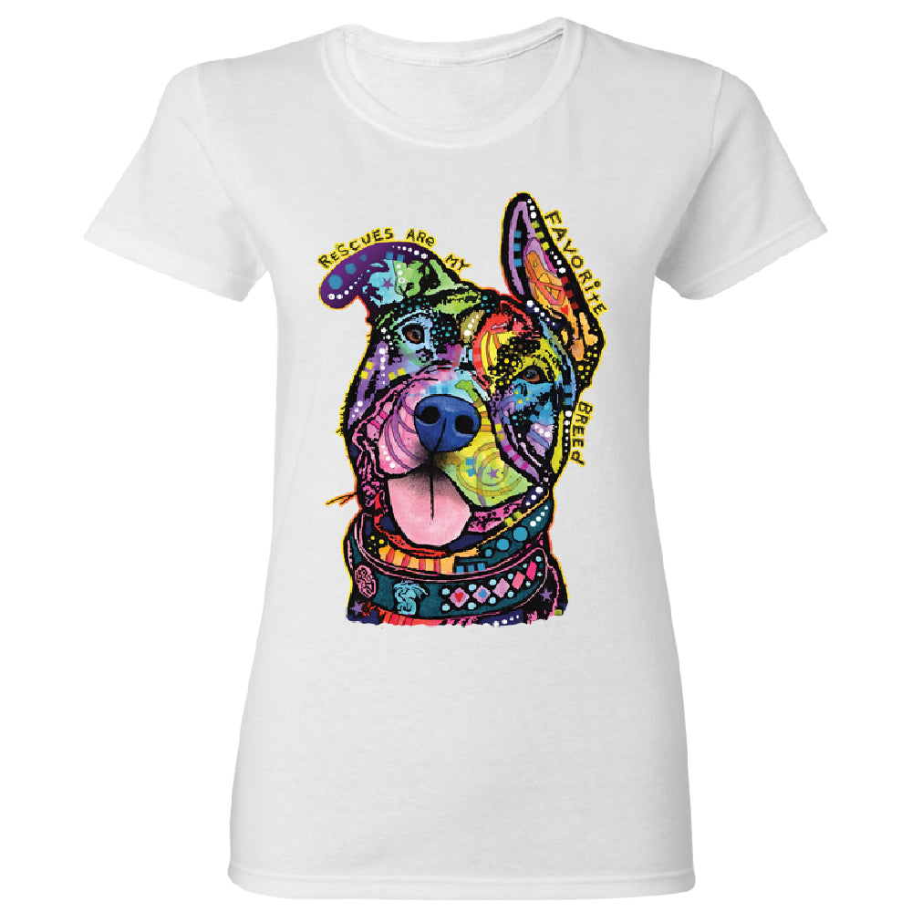 Official Dean Russo Rescues Dog Women's T-Shirt 