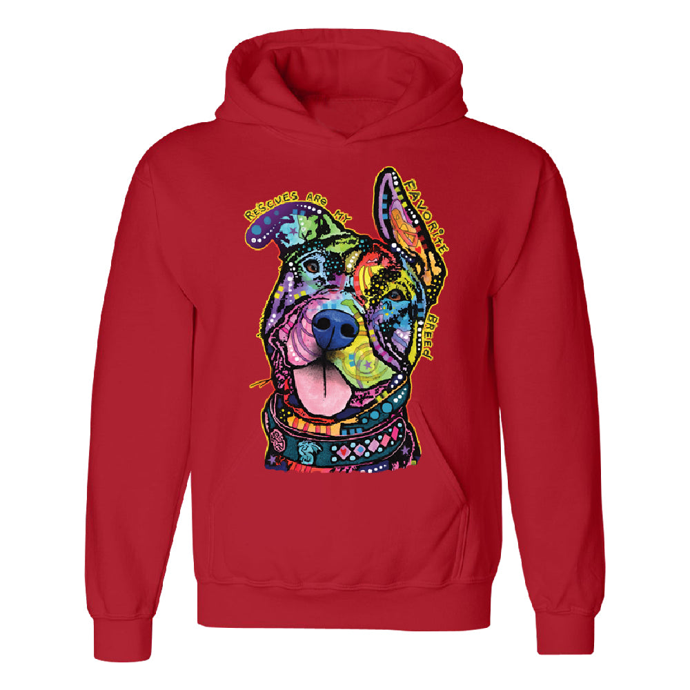 Official Dean Russo Rescues Dog Unisex Hoodie Colorful Cute Dog Sweater 