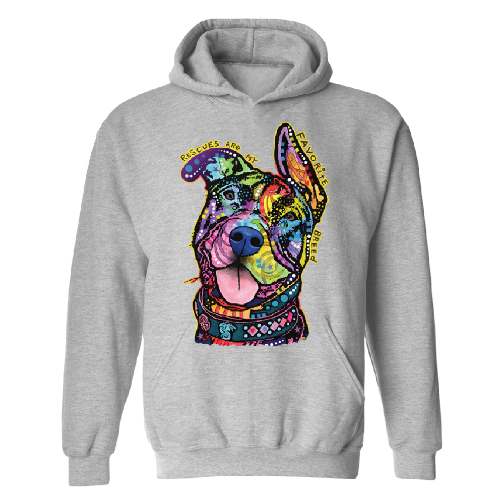 Official Dean Russo Rescues Dog Unisex Hoodie Colorful Cute Dog Sweater 