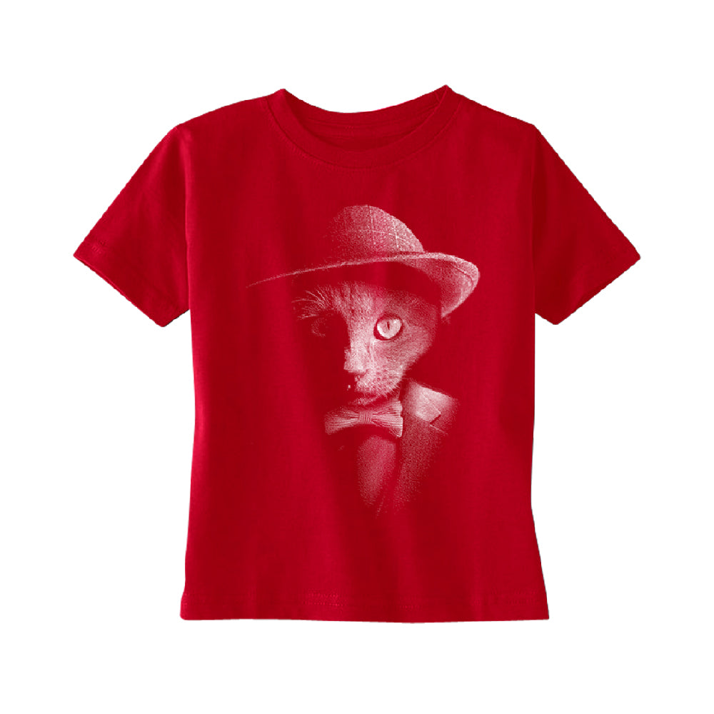 Stylish Gentelman Cat TODDLER T-Shirt 