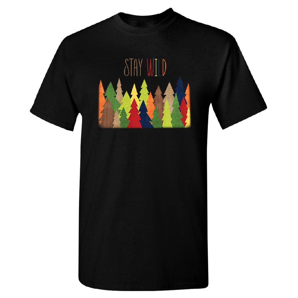 Stay Wild Live in Forest Men's T-Shirt 