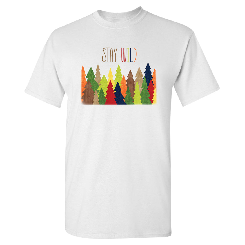 Stay Wild Live in Forest Men's T-Shirt 