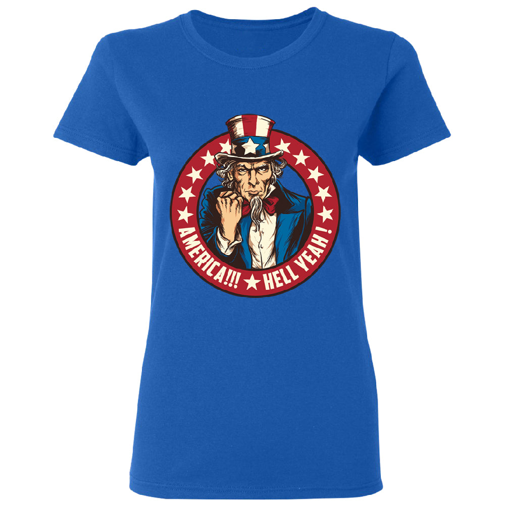 Patriotic America Hell Yeah Women's T-Shirt 