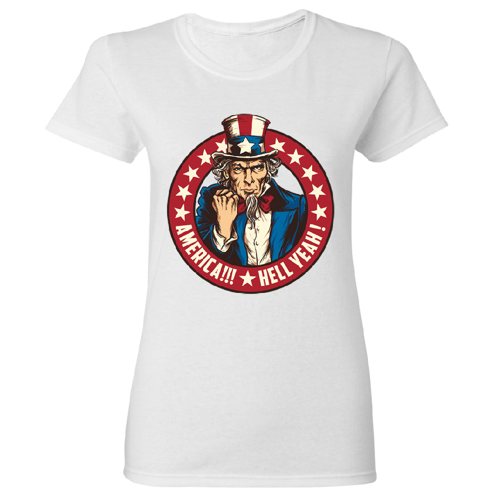 Patriotic America Hell Yeah Women's T-Shirt 