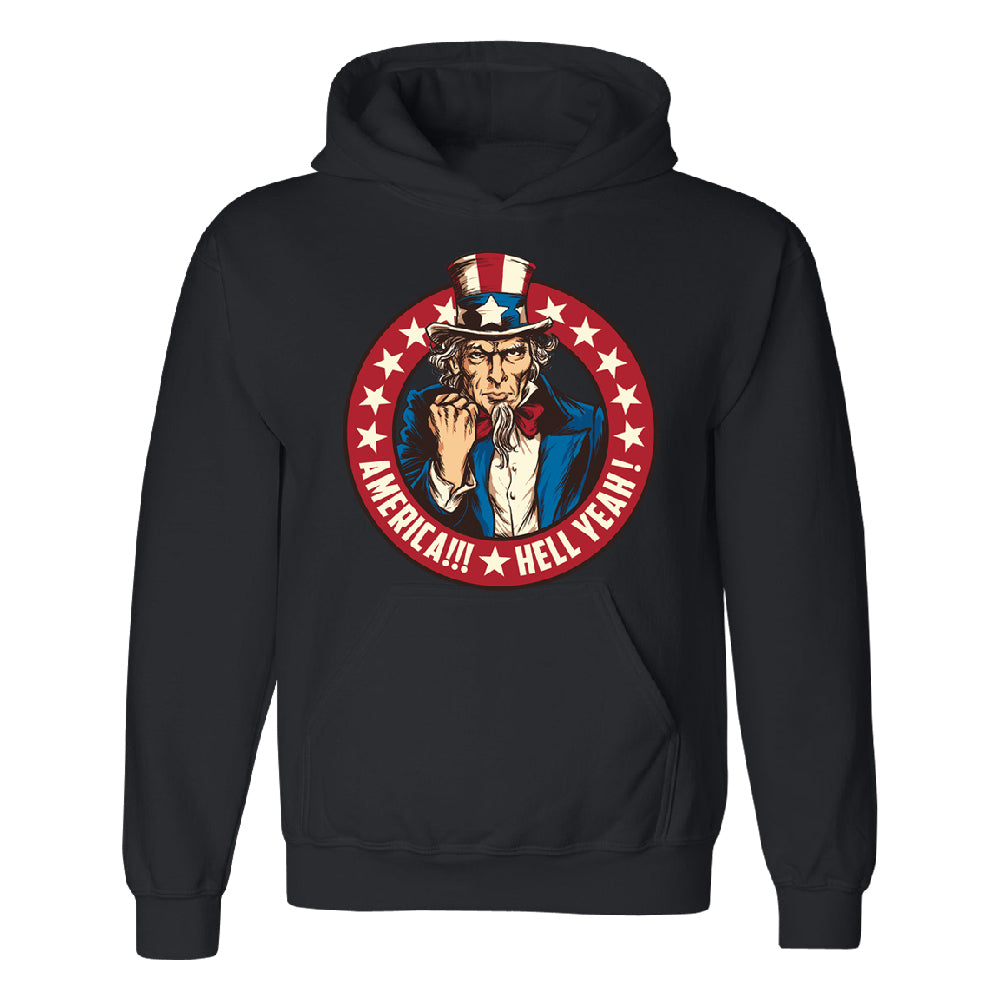 Patriotic America Hell Yeah Unisex Hoodie America 4th of July USA Sweater 