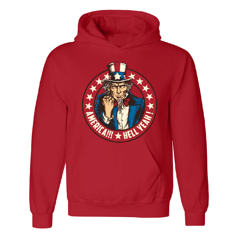 Patriotic America Hell Yeah Unisex Hoodie America 4th of July USA Sweater 