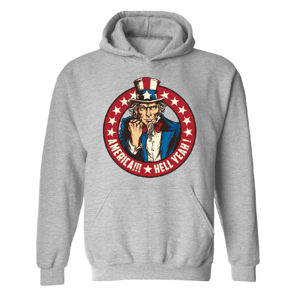 Patriotic America Hell Yeah Unisex Hoodie America 4th of July USA Sweater 