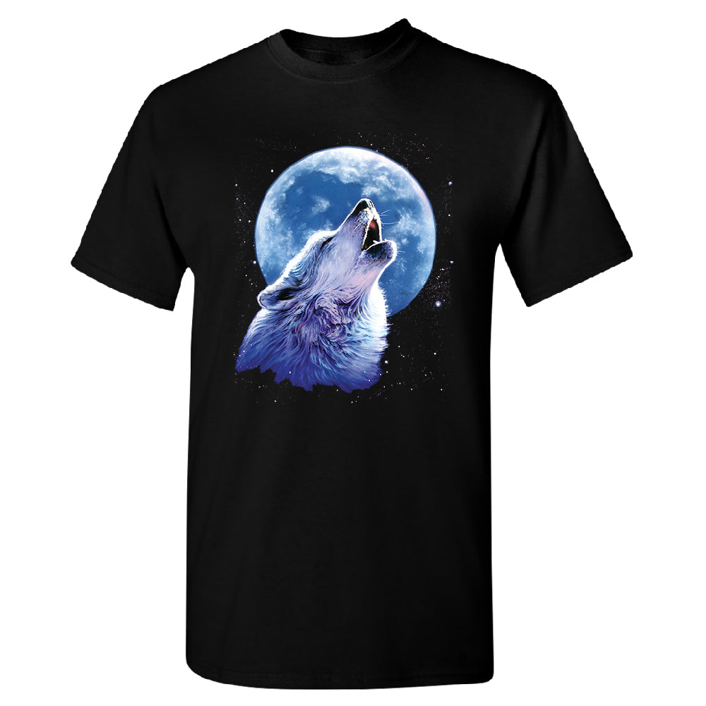 Call of the Wild Howling the Full Moon Men's T-Shirt 