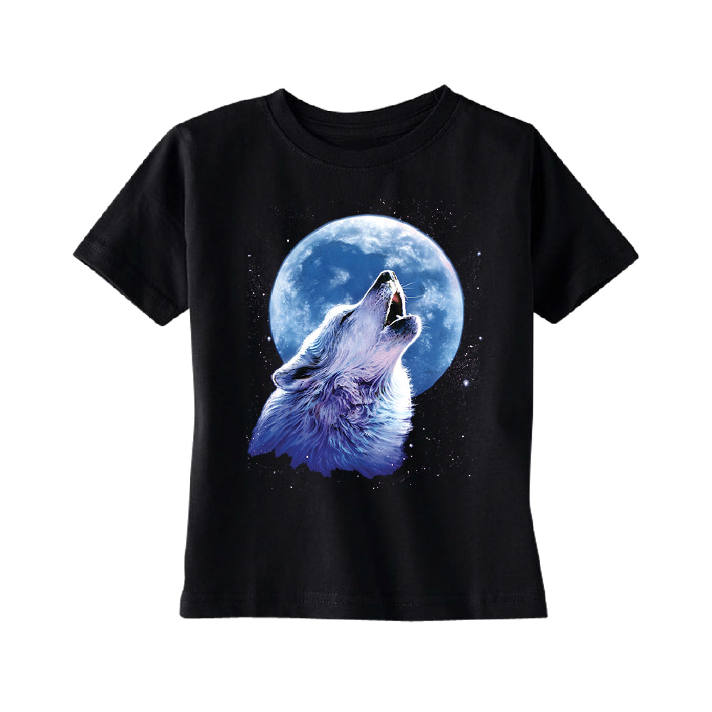 Call of the Wild Howling the Full Moon TODDLER T-Shirt 