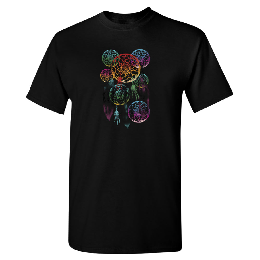 Colorful Rainbow Dreamcatchers Men's T-Shirt 
