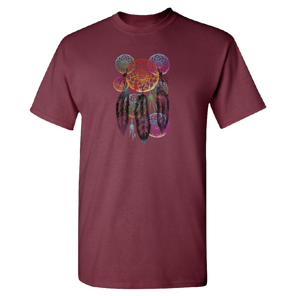 Colorful Rainbow Dreamcatchers Men's T-Shirt 