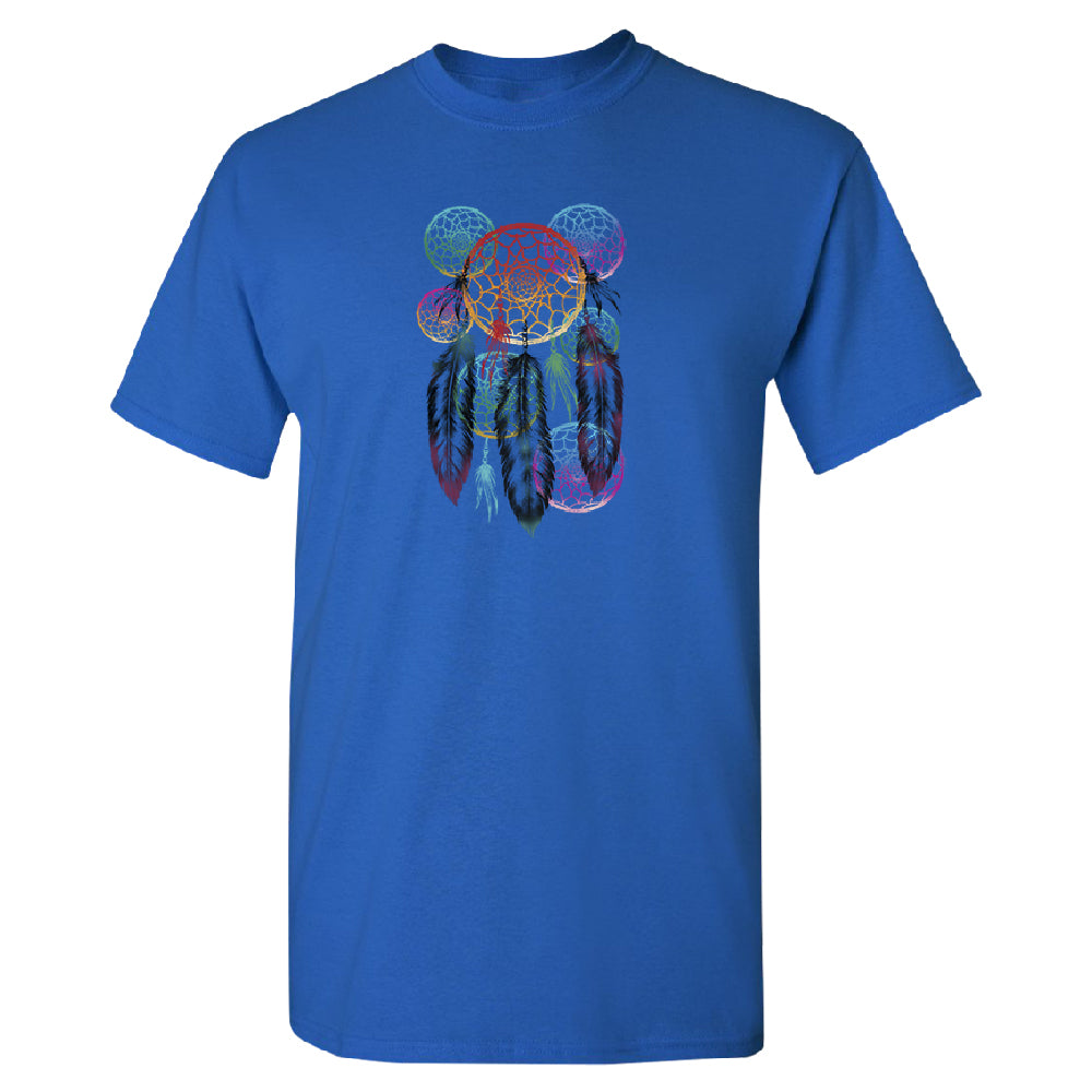 Colorful Rainbow Dreamcatchers Men's T-Shirt 