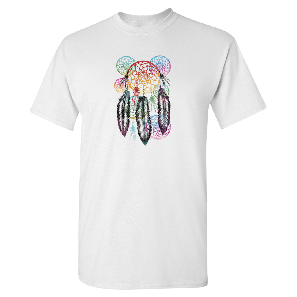 Colorful Rainbow Dreamcatchers Men's T-Shirt 