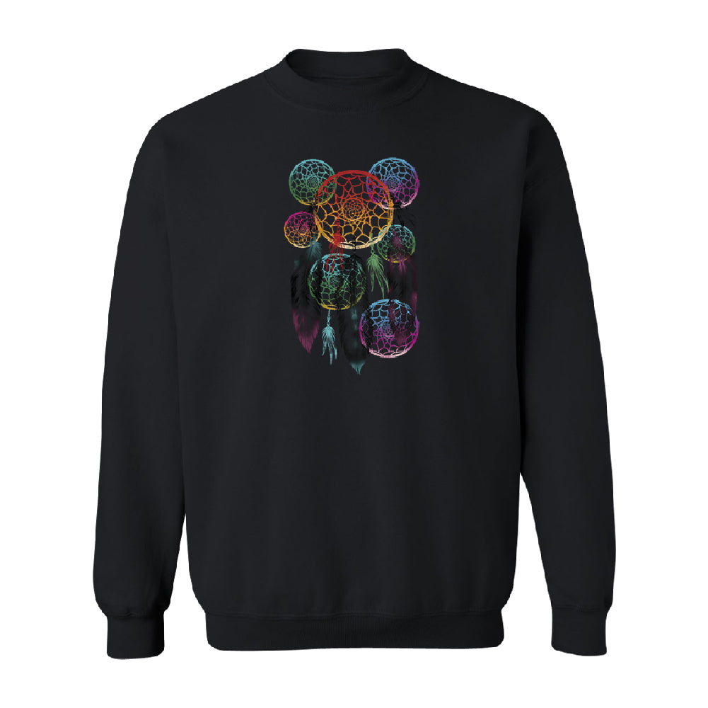Colorful Rainbow Dreamcatchers Unisex Crewneck Souvenir Sweater 