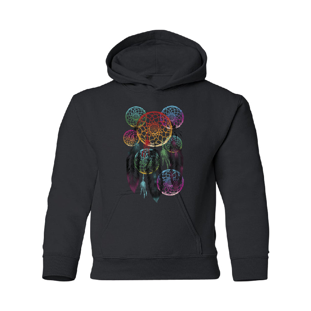 Colorful Rainbow Dreamcatchers YOUTH Hoodie Souvenir SweatShirt 