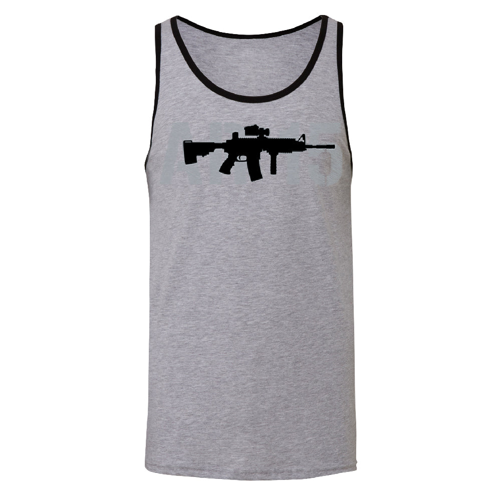 2nd Amendment AR-15 Men's Tank Top Souvenir Shirt 