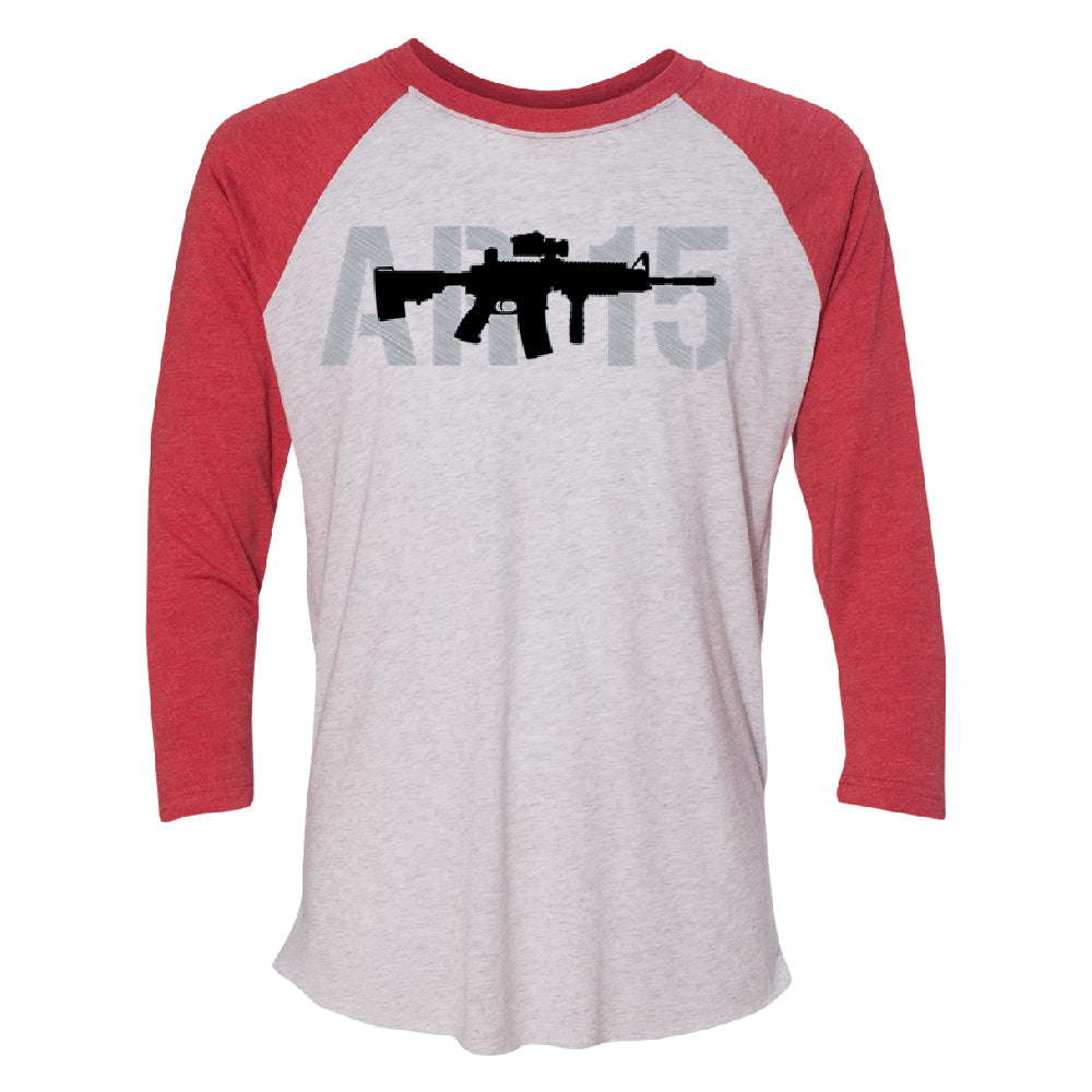 2nd Amendment AR-15 3/4 Raglan Tee 