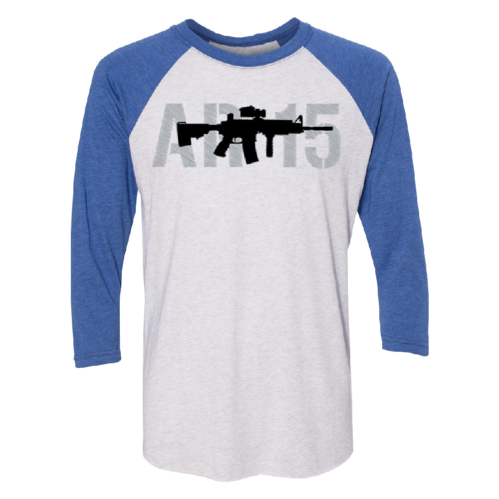 2nd Amendment AR-15 3/4 Raglan Tee 