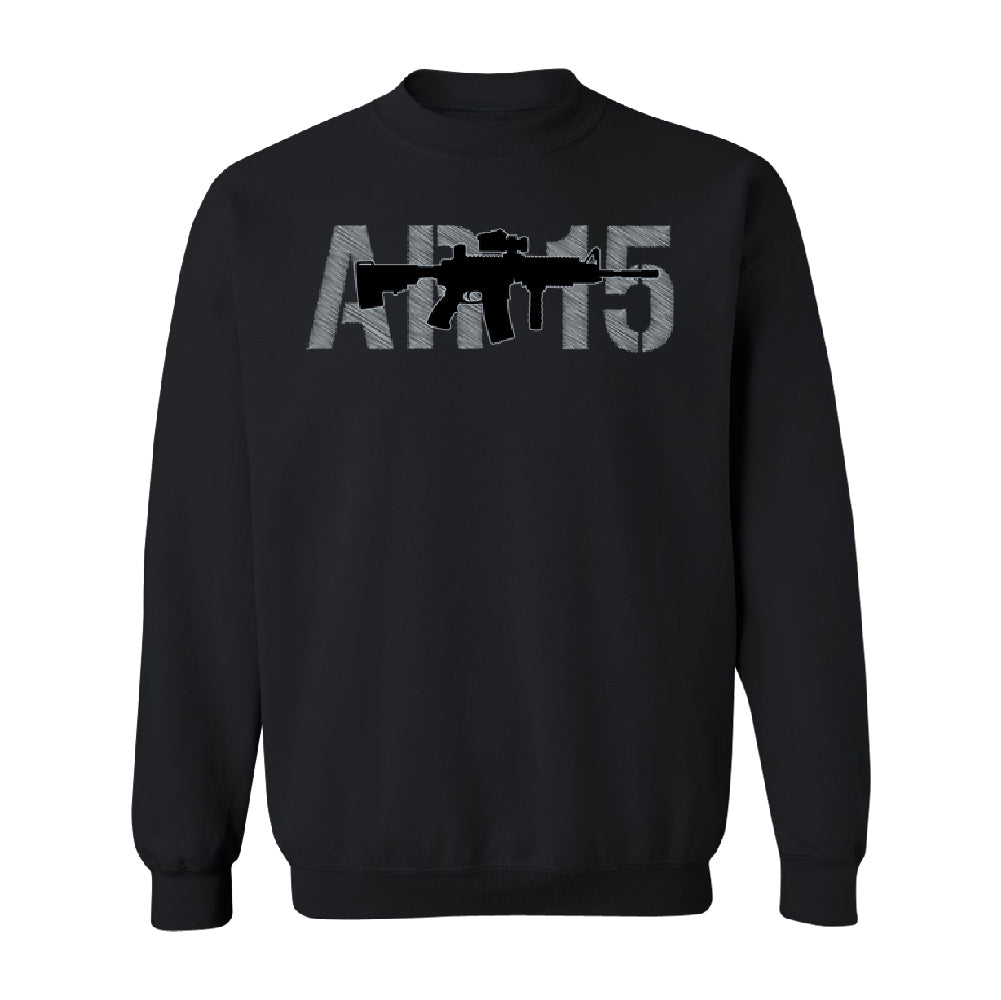 2nd Amendment AR-15 Unisex Crewneck Souvenir Sweater 