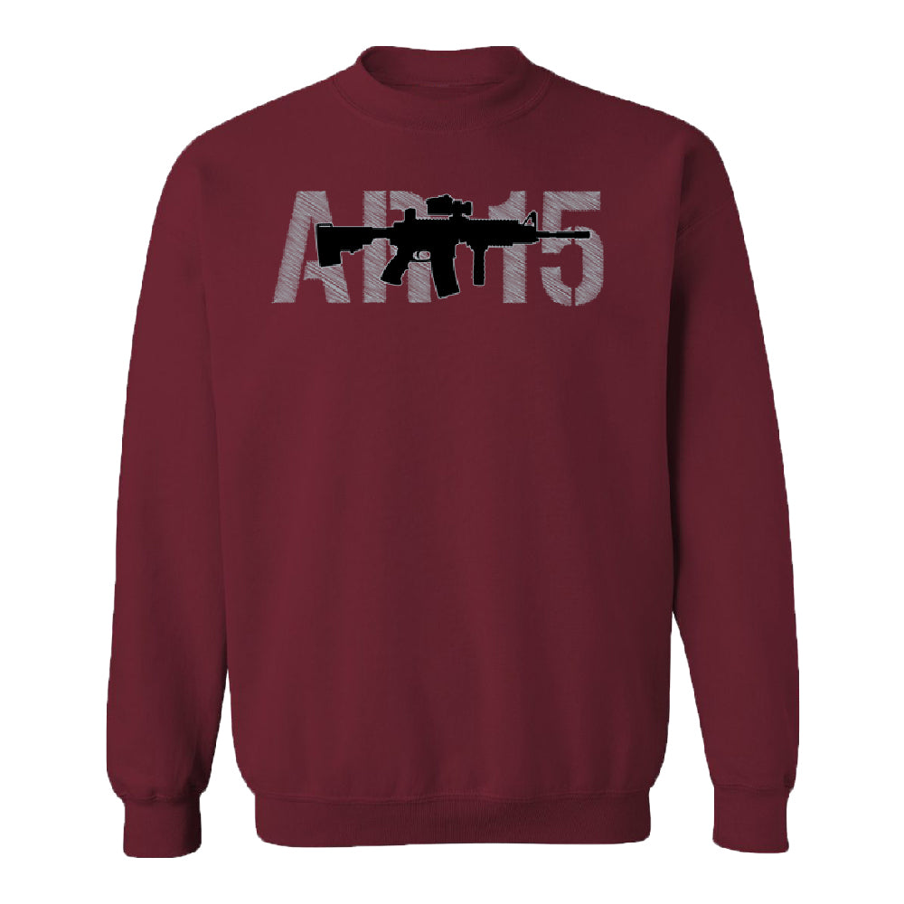 2nd Amendment AR-15 Unisex Crewneck Souvenir Sweater 