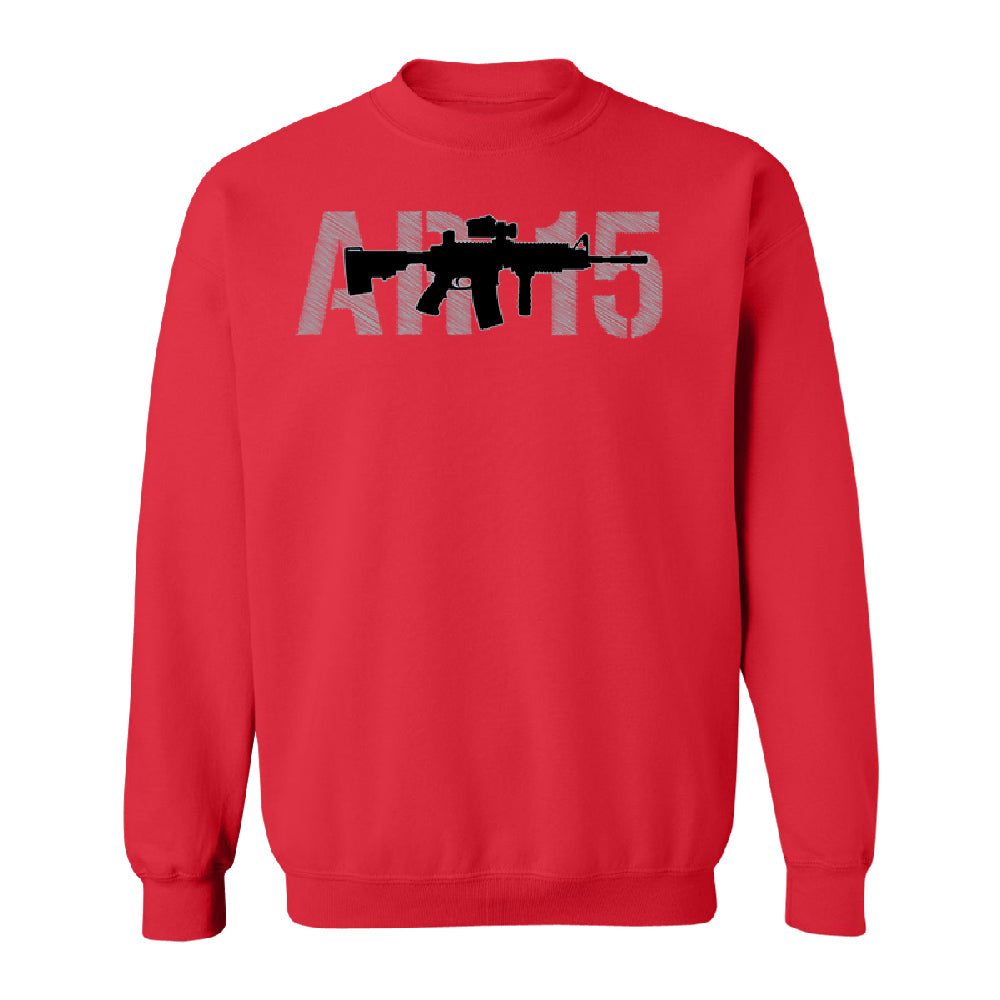 2nd Amendment AR-15 Unisex Crewneck Souvenir Sweater 