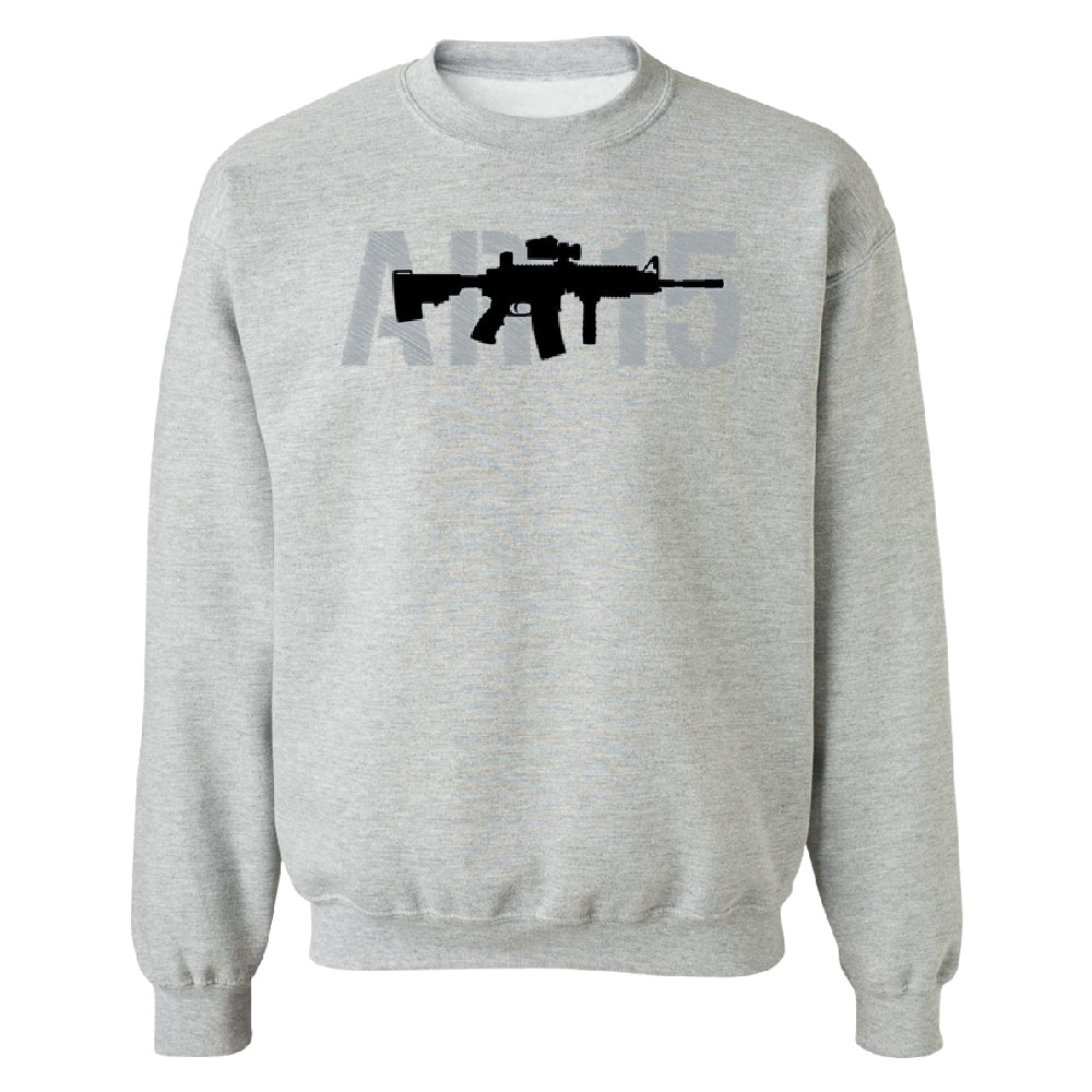2nd Amendment AR-15 Unisex Crewneck Souvenir Sweater 