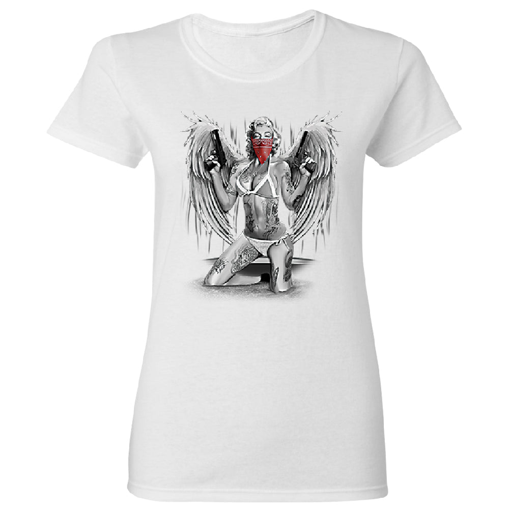 Marilyn Monroe Bikini Red Bandana Women's T-Shirt 