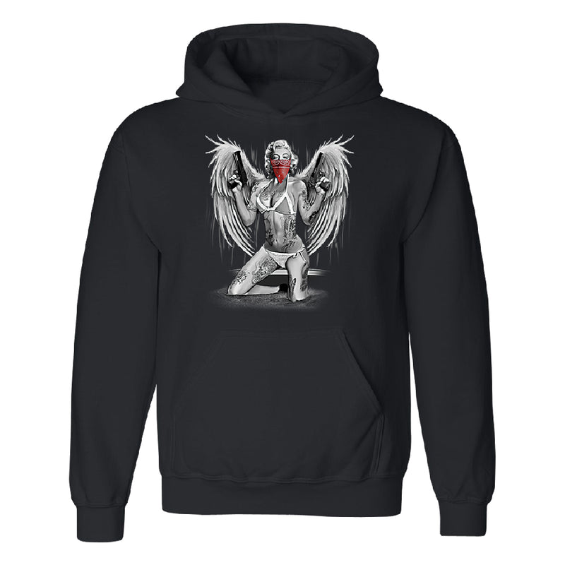 Marilyn monroe red bandana hoodie hotsell