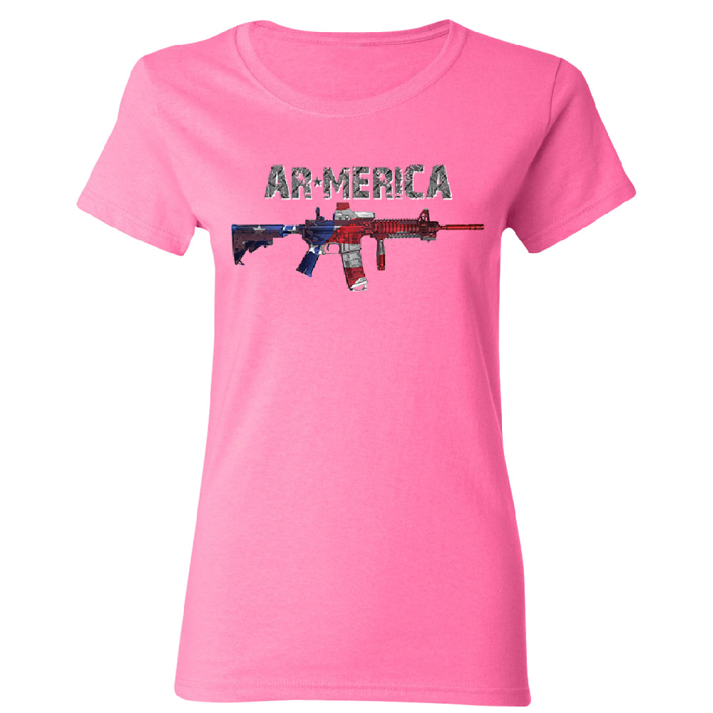 AR-MERICA 2nd Amendment Keep & Bear Arms Women's T-Shirt 