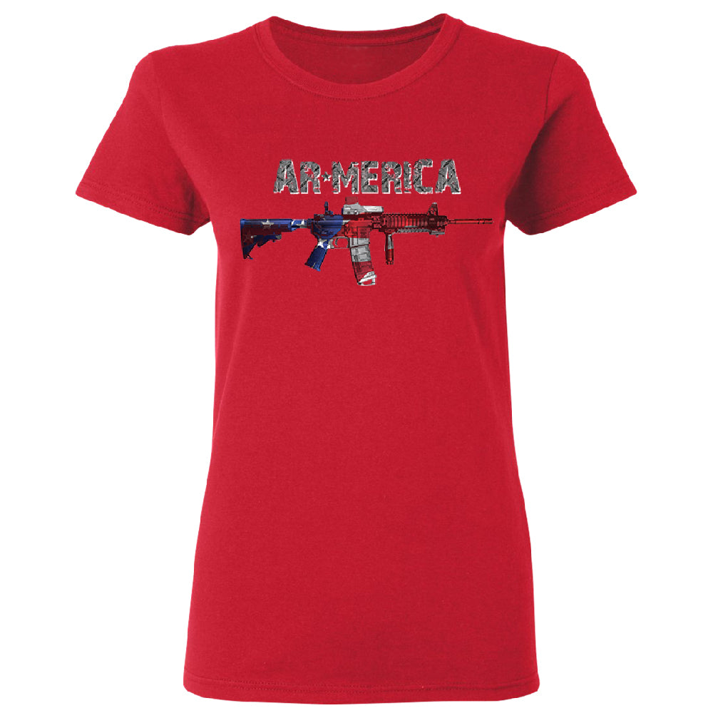 AR-MERICA 2nd Amendment Keep & Bear Arms Women's T-Shirt 