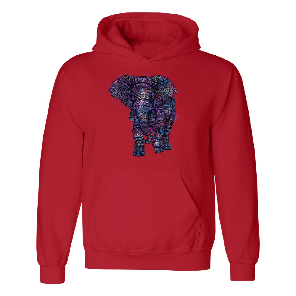 Mandala Zentangle Pastel Elephant Unisex Hoodie Souvenir Sweater 